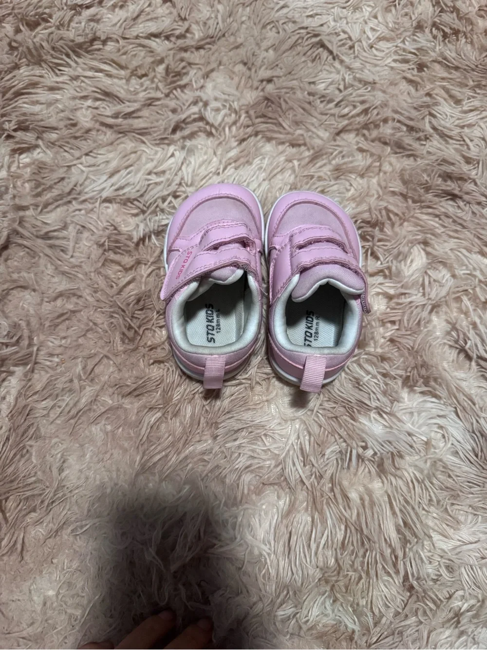 Pink STQ Kids toddler sneakers size 5